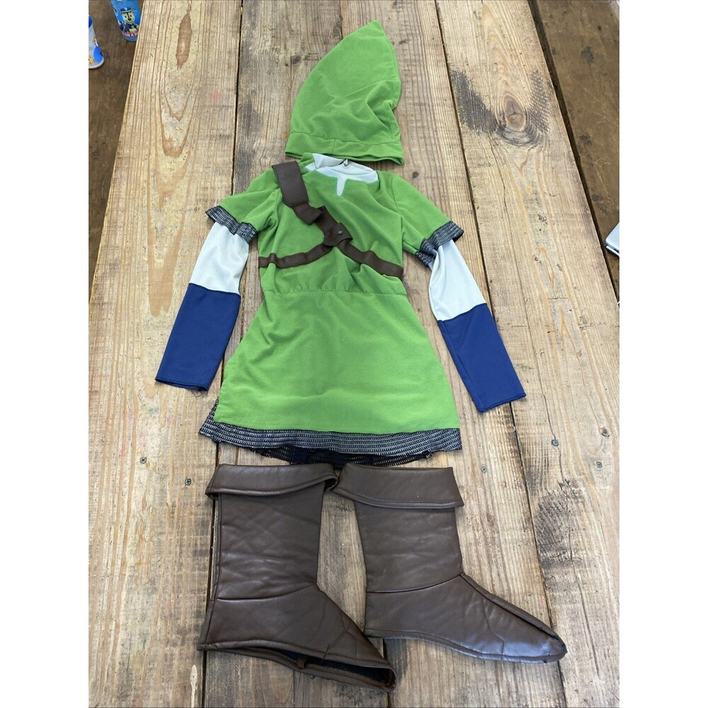 Link classic Green costume Childs Zelda Halloween